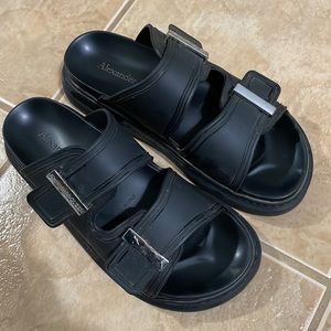 Alexander McQueen Rubber Sandals